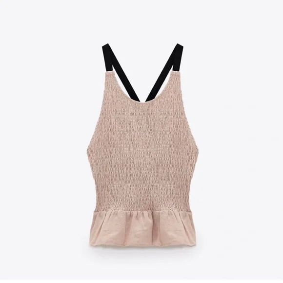 ELASTICIZED RUSTIC TOP
BEIGE - REF. 9878/087 - Picture 11 of 12